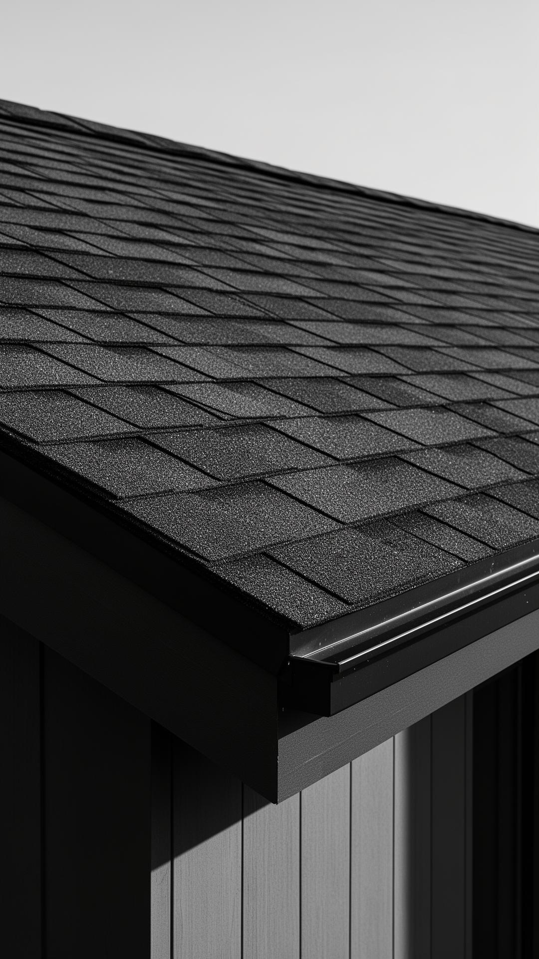 Architectural roofing material detail